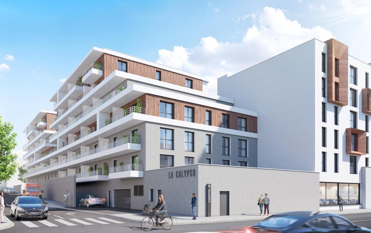 Domitys La Calypso Aparthotel Brest Exteriör bild